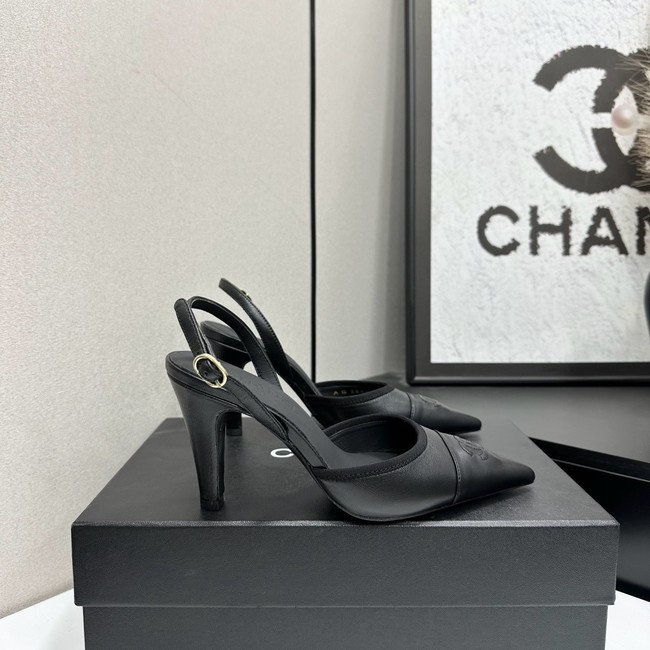 Chanel Slingbacks Iridescent Lambskin 55734-3