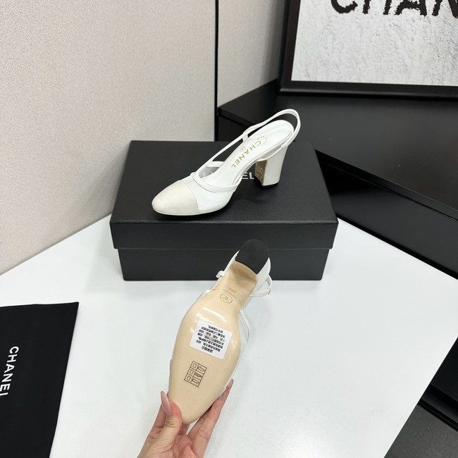 Chanel Slingbacks Mesh & Grosgrain 66937-6