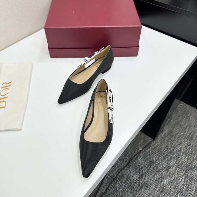 Dior JAdior Ballet Flat Technical Fabric KCF156NVA-2