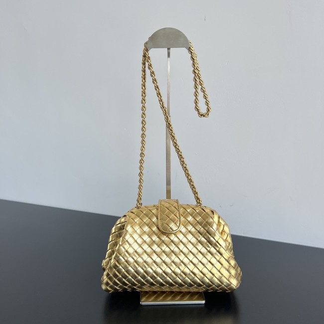 Bottega Veneta Small Lauren 1980 804038 gold