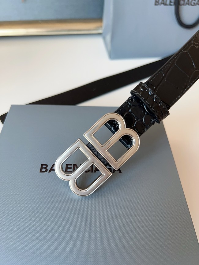Balenciaga BB thin belt 20MM 58169-6