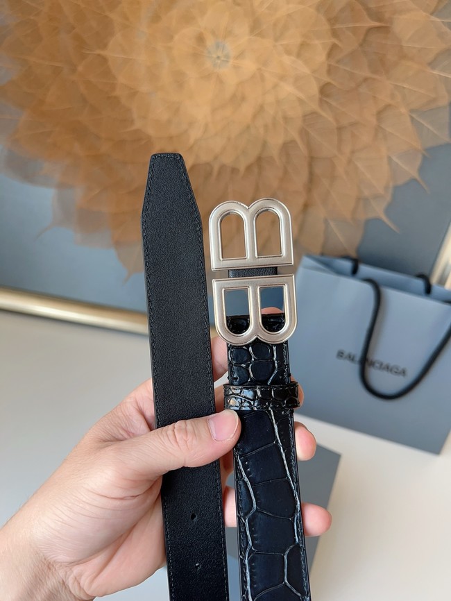 Balenciaga BB thin belt 20MM 58169-6