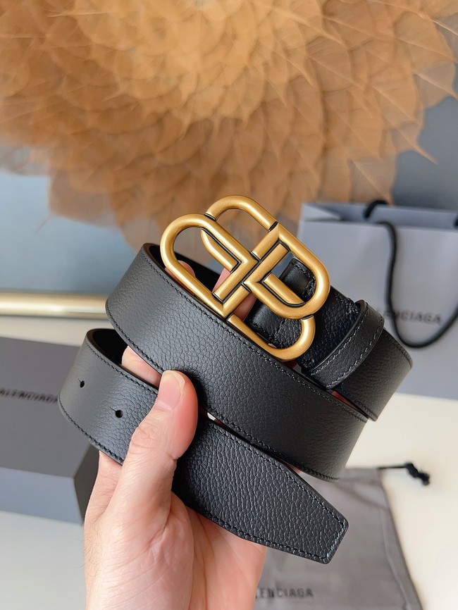 Balenciaga BB thin belt 30MM 58169-2