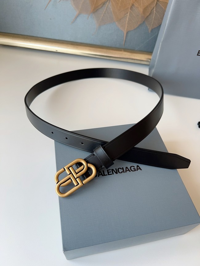 Balenciaga BB thin belt 20MM 58169-3