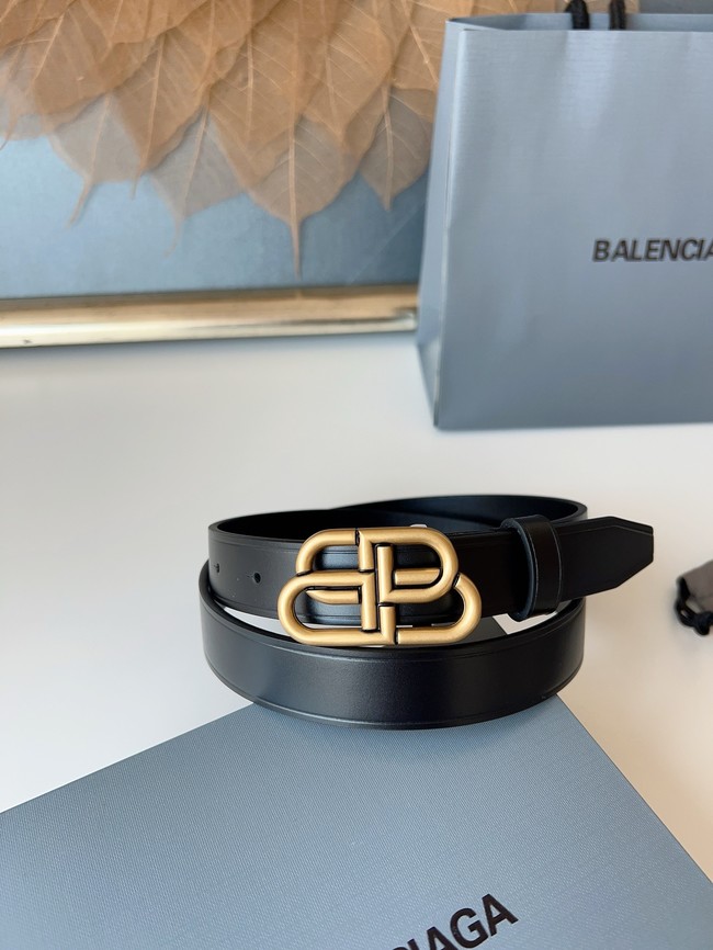 Balenciaga BB thin belt 20MM 58169-3
