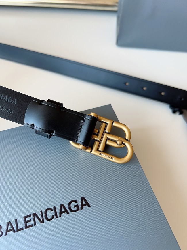 Balenciaga BB thin belt 20MM 58169-3
