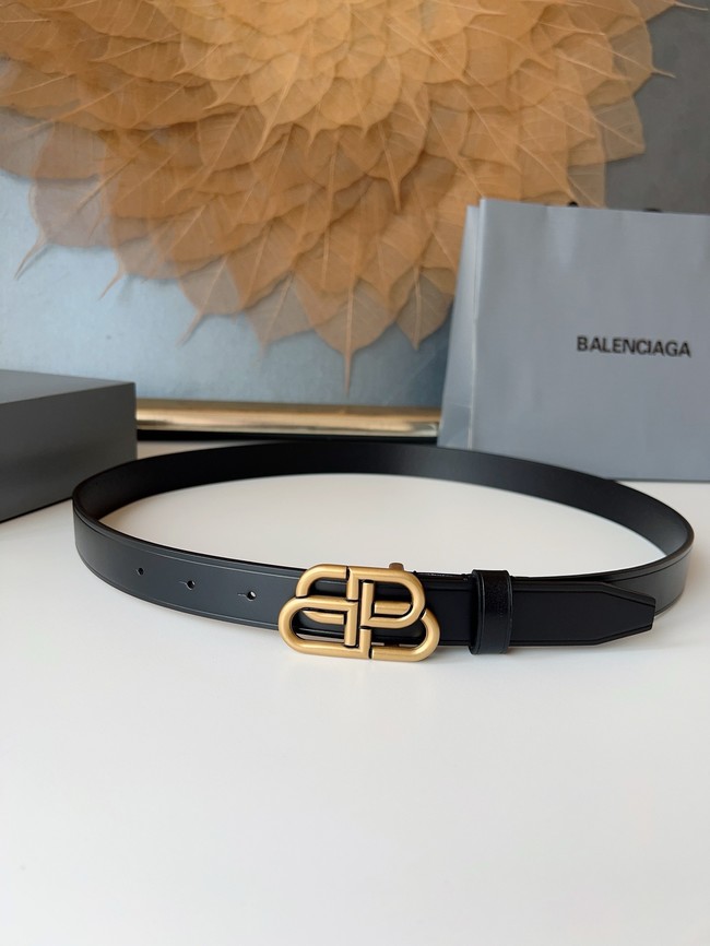 Balenciaga BB thin belt 20MM 58169-3