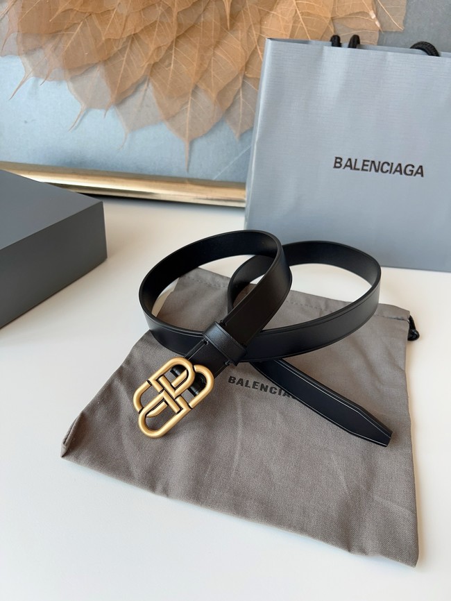 Balenciaga BB thin belt 20MM 58169-3