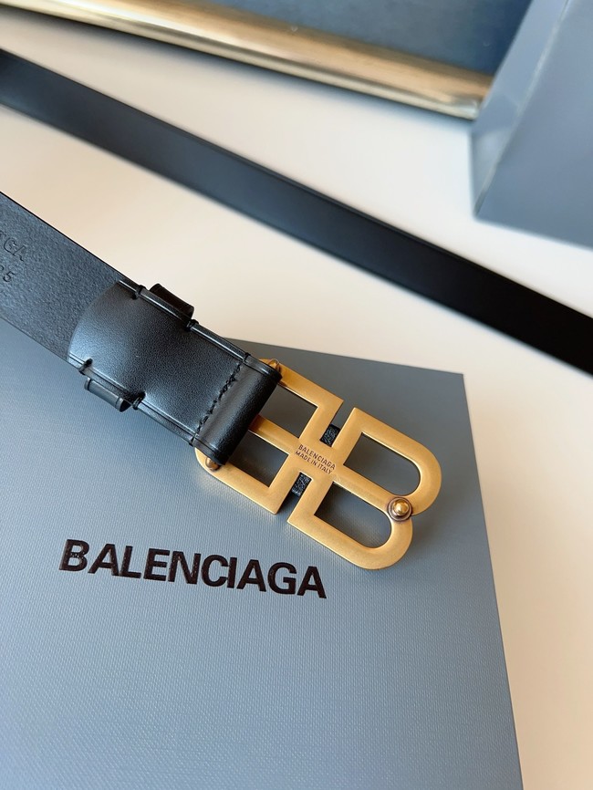 Balenciaga BB thin belt 30MM 58169-7