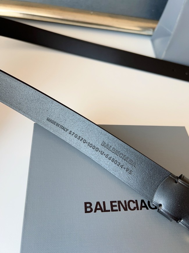 Balenciaga BB thin belt 30MM 58169-7