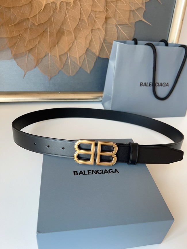 Balenciaga BB thin belt 30MM 58169-7