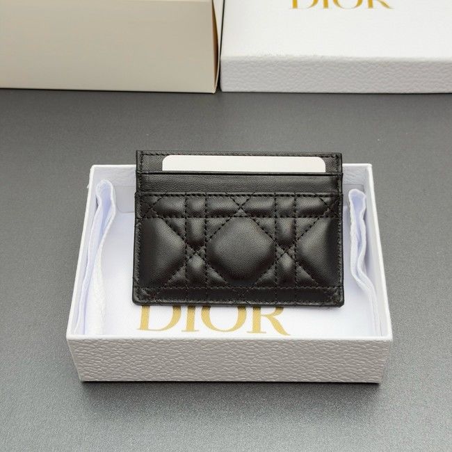 DIOR CARD HOLDER S2604 black