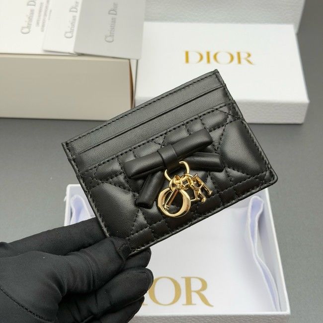 DIOR CARD HOLDER S2604 black