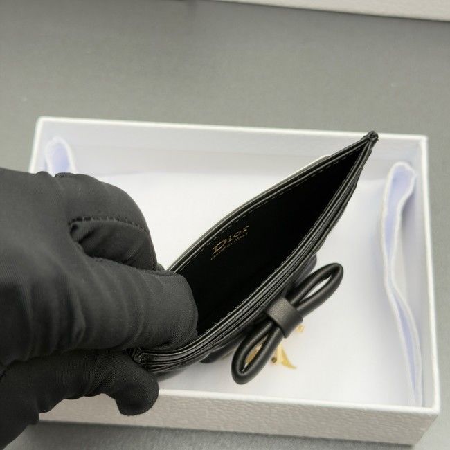 DIOR CARD HOLDER S2604 black