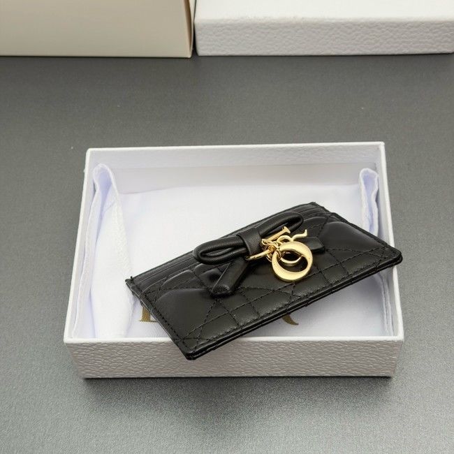 DIOR CARD HOLDER S2604 black