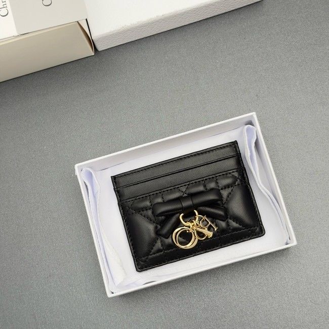 DIOR CARD HOLDER S2604 black