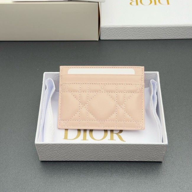 DIOR CARD HOLDER S2604 pink DIOR CARD HOLDER S2604 pink
