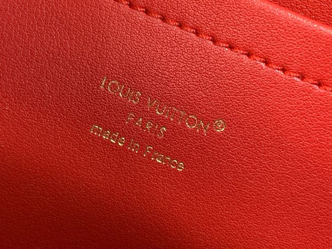 Louis Vuitton Capucines MM Souple M26319 red