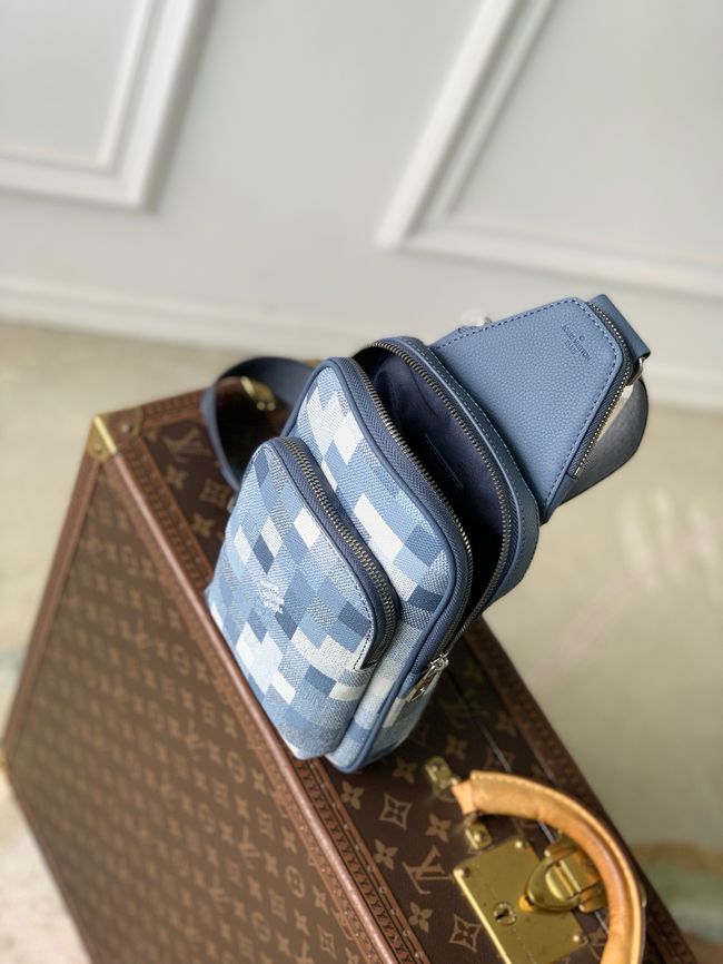 Louis Vuitton Avenue Slingbag PM M28589 Indigo Blue Louis Vuitton Avenue Slingbag PM M28589 Indigo Blue