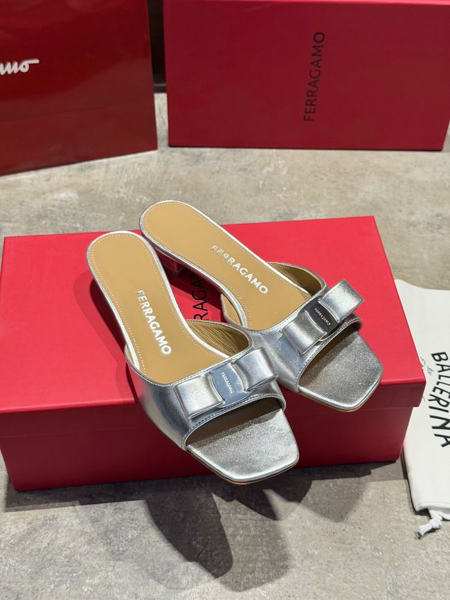 Ferragamo Heeled Slide 69022-5
