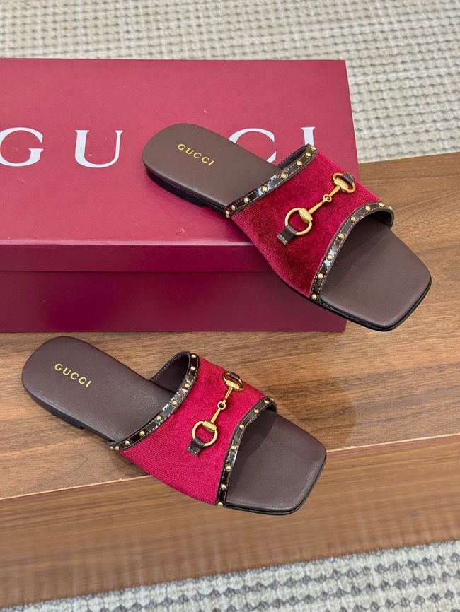 Gucci Womens slide sandal with Double G 69027-5