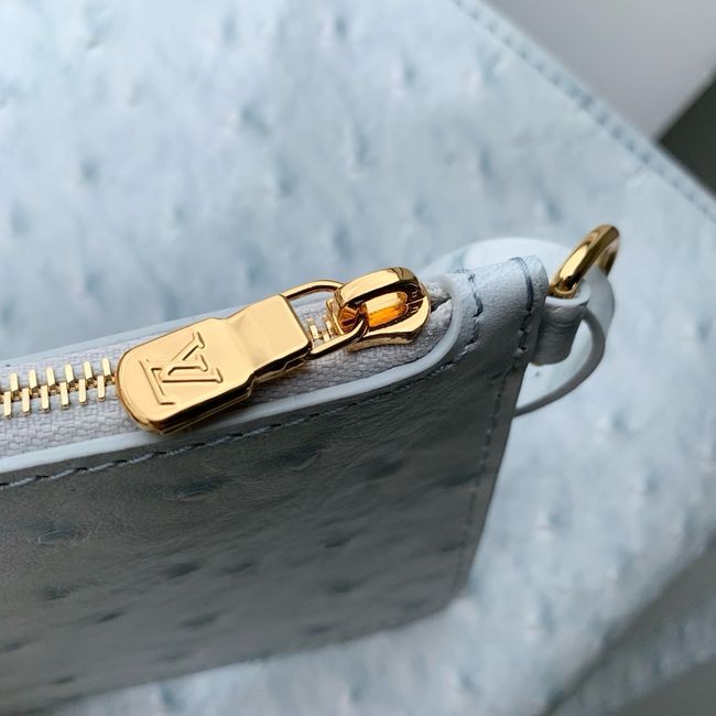 Louis Vuitton All In BB Ostrich M29479 light blue