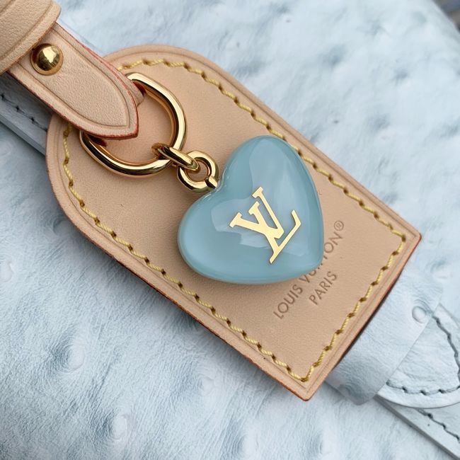 Louis Vuitton All In BB Ostrich M29479 light blue