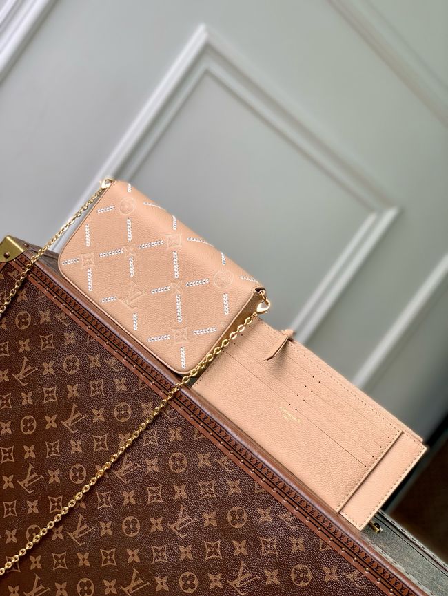 Louis Vuitton Pochette Felicie M29482 Hazelnut Couture