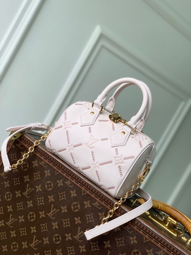 Louis Vuitton Speedy Bandouliere 20 M28529 Light Bliss Couture