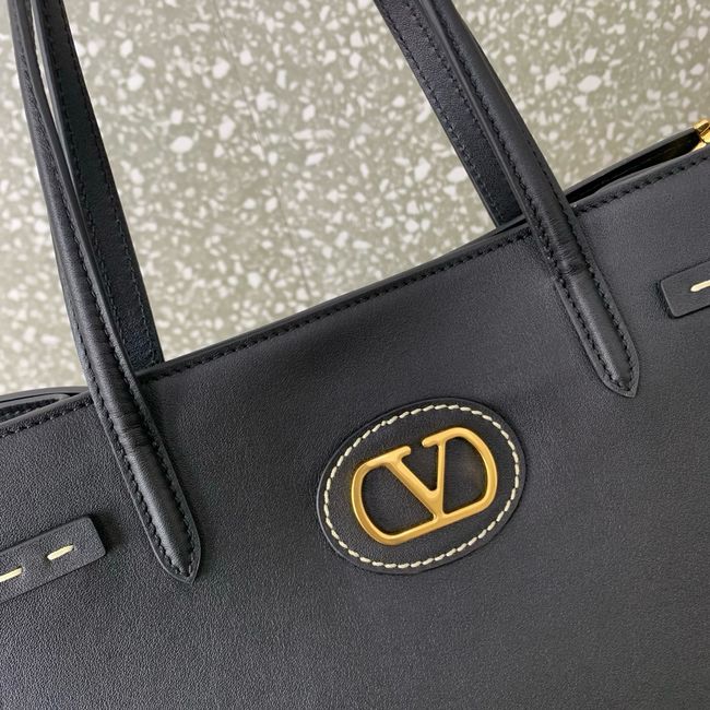 VALENTINO ANTIBES medium leather bag YB0D16 BLACK VALENTINO ANTIBES medium leather bag YB0D16 BLACK