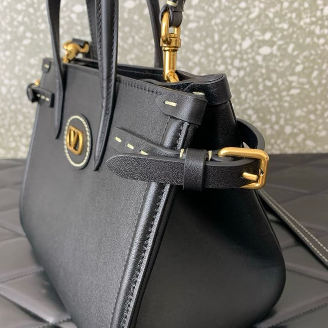 VALENTINO ANTIBES small leather bag WB0R20 BLACK