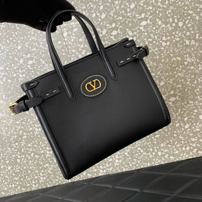 VALENTINO ANTIBES small leather bag WB0R20 BLACK