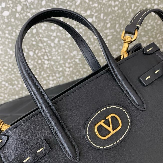VALENTINO ANTIBES small leather bag WB0R20 BLACK