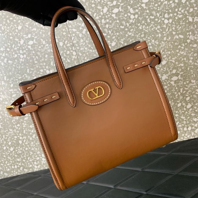 VALENTINO ANTIBES small leather bag WB0R20 camel