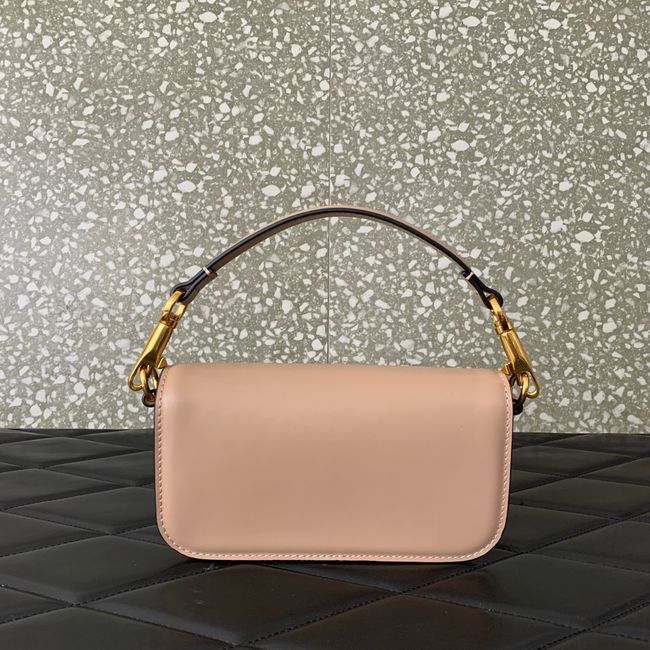VALENTINO LOCO VLOGO SIGNATURE Small Leather bag WB0K53 PINK