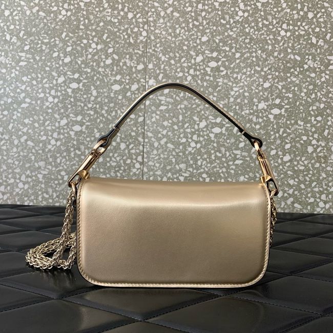 VALENTINO MINI LOCO imitation crystal shoulder bag WB0K53K gold