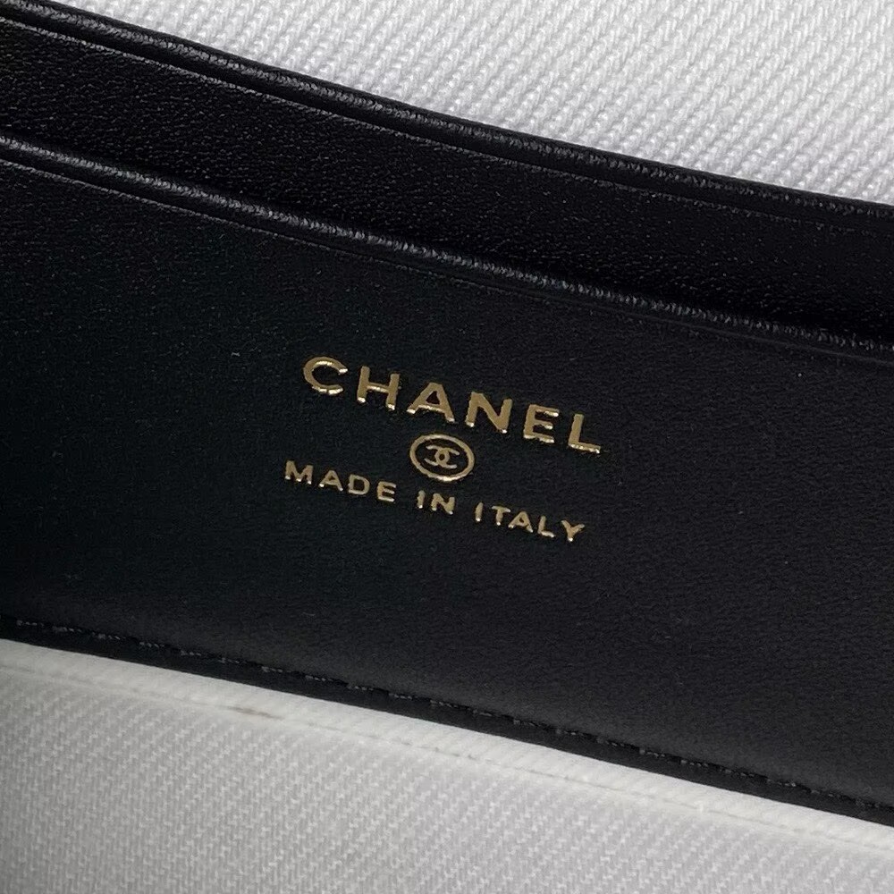 Chanel 26C Coco Beach Mini Vanity Bag AP5164 Black