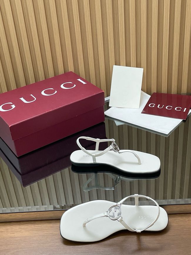 Gucci Womens thong sandal 874699-6