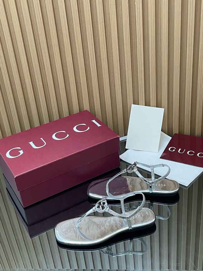 Gucci Womens thong sandal 874699-7