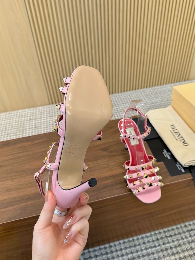 Valentino ROCKSTUD lambskin sandal 9CM 65077-1