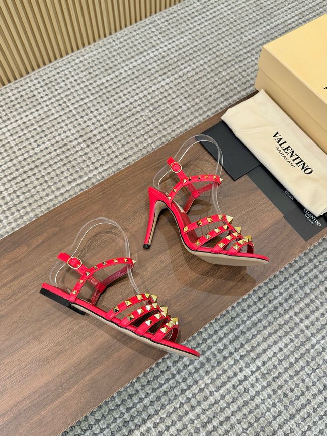Valentino ROCKSTUD lambskin sandal 9CM 65077-5