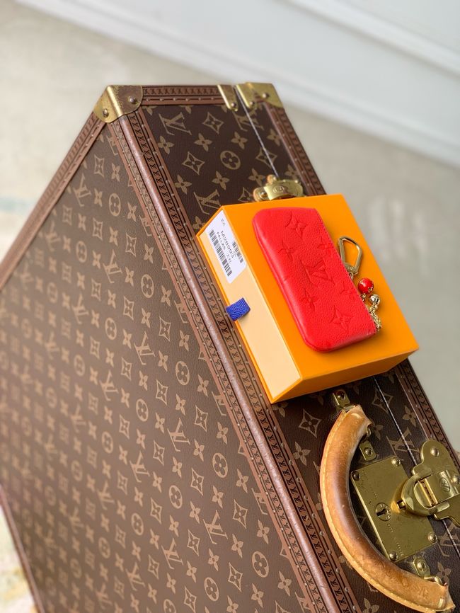Louis Vuitton Key Pouch M28993 Blood Orange Louis Vuitton Key Pouch M28993 Blood Orange