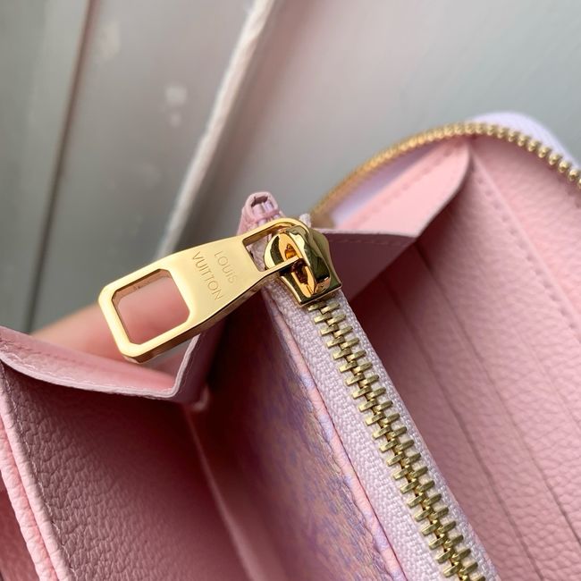 Louis Vuitton Zippy Wallet M28969 Light purple Louis Vuitton Zippy Wallet M28969 Light purple