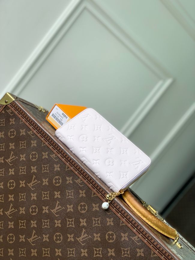 Louis Vuitton Zippy Wallet M28969 Light purple Louis Vuitton Zippy Wallet M28969 Light purple