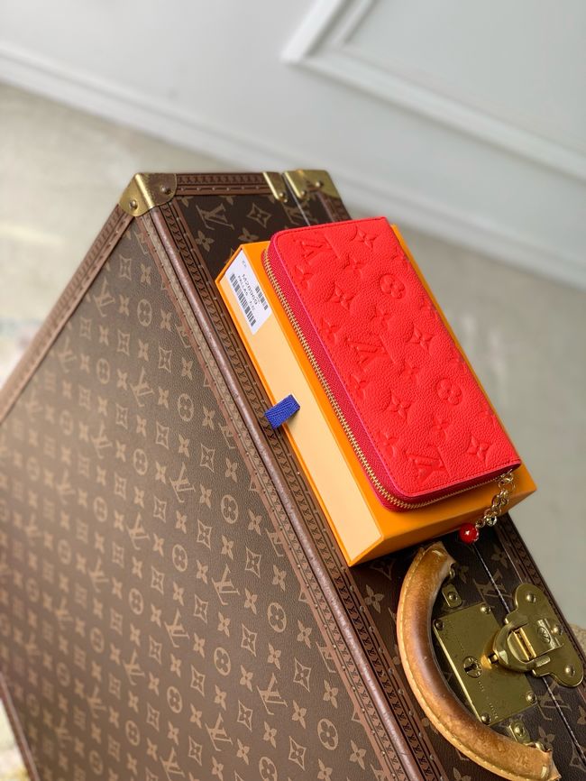 Louis Vuitton Zippy Wallet M28969 red Louis Vuitton Zippy Wallet M28969 red
