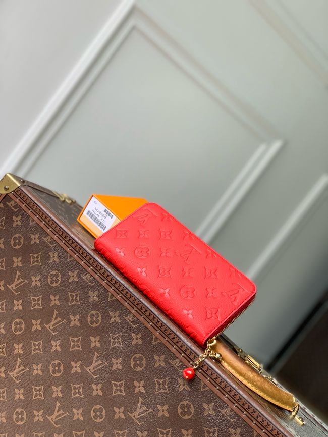 Louis Vuitton Zippy Wallet M28969 red Louis Vuitton Zippy Wallet M28969 red