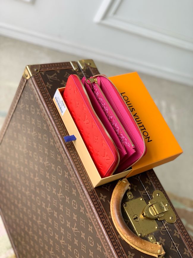 Louis Vuitton Zippy Wallet M28969 red Louis Vuitton Zippy Wallet M28969 red