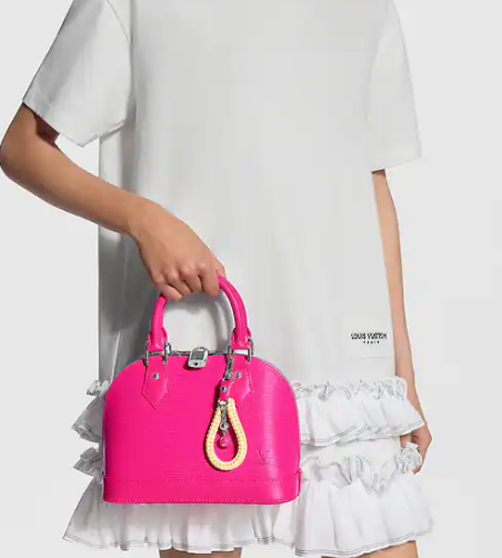 Louis Vuitton Alma BB M29125 Rose Miami Louis Vuitton Alma BB M29125 Rose Miami