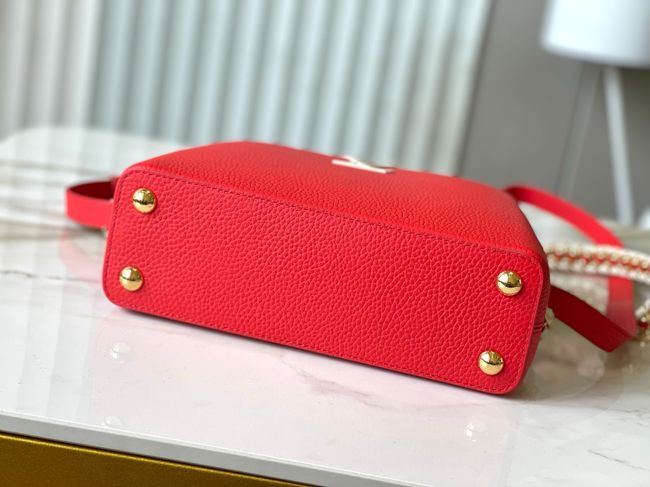 Louis Vuitton Capucines BB M48899 red