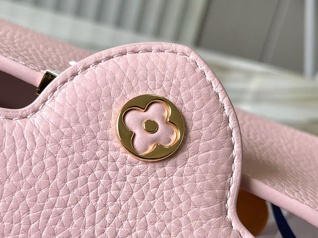 Louis Vuitton Capucines East West Mini M29497 pink Louis Vuitton Capucines East West Mini M29497 pink